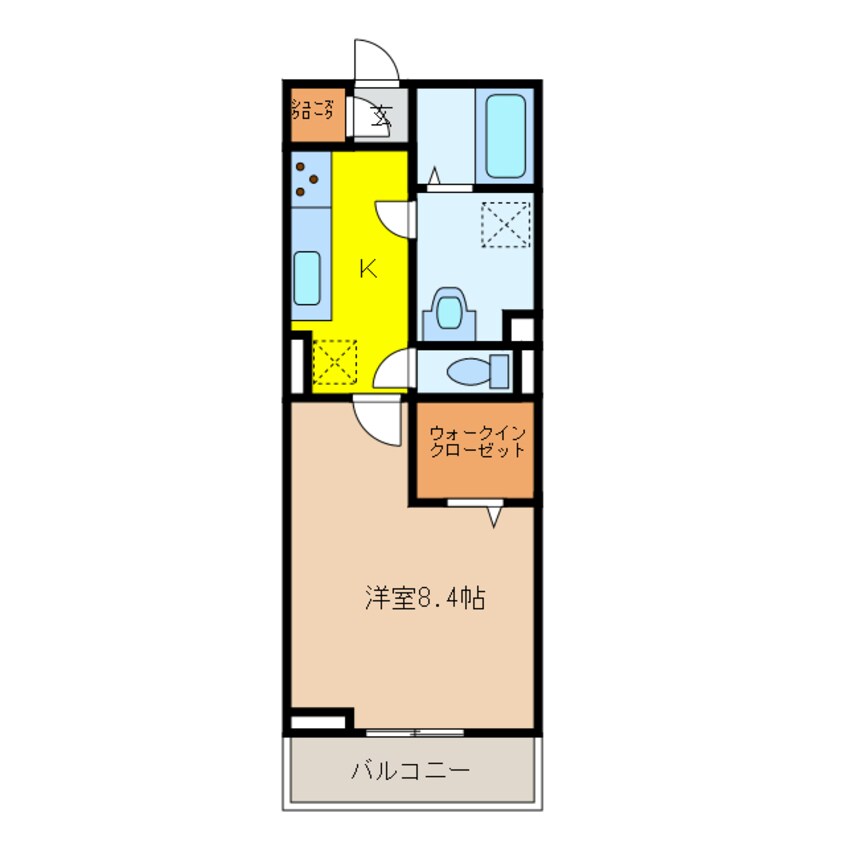 間取図 シンディパレス