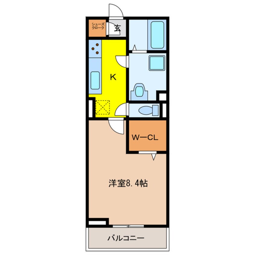 間取図 シンディパレス