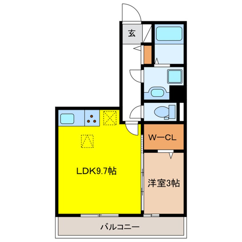 間取図 シンディパレス