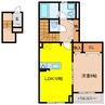 メゾン　ド　フランⅡ　B 1LDKの間取り