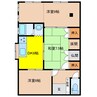 太田様貸家 3DKの間取り