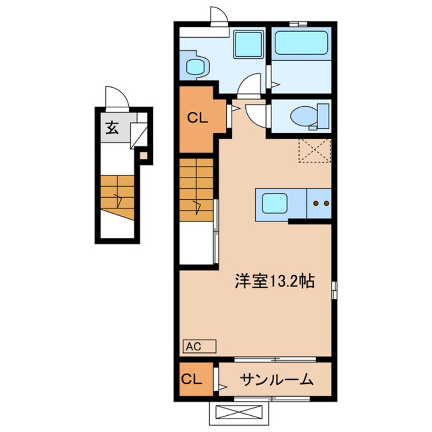 間取図 カレントハウス