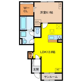 間取図 カーサ・プラシード