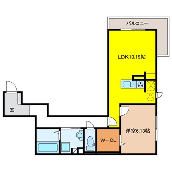 間取図 Ｍｏｒｉｔａｙａ