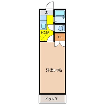 間取図 ナイスコート25