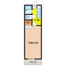 ナイスコート25 1Kの間取り