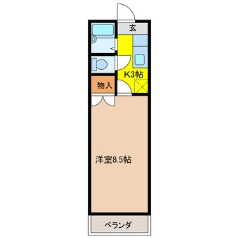 間取図 ナイスコート25