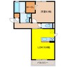 ブランシエルT 1LDKの間取り