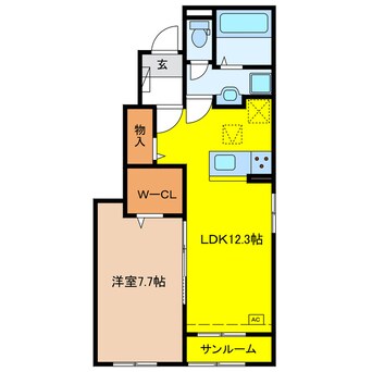 間取図 ボヌールメゾン