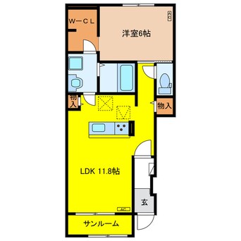 間取図 メルヴェーユ