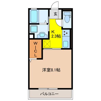 間取図 LUANA林町