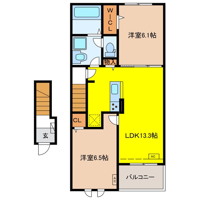 間取り図 グランターサⅢ