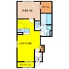 リュード・ルポａ 1LDKの間取り