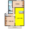 コンフォルターブルA 2LDKの間取り