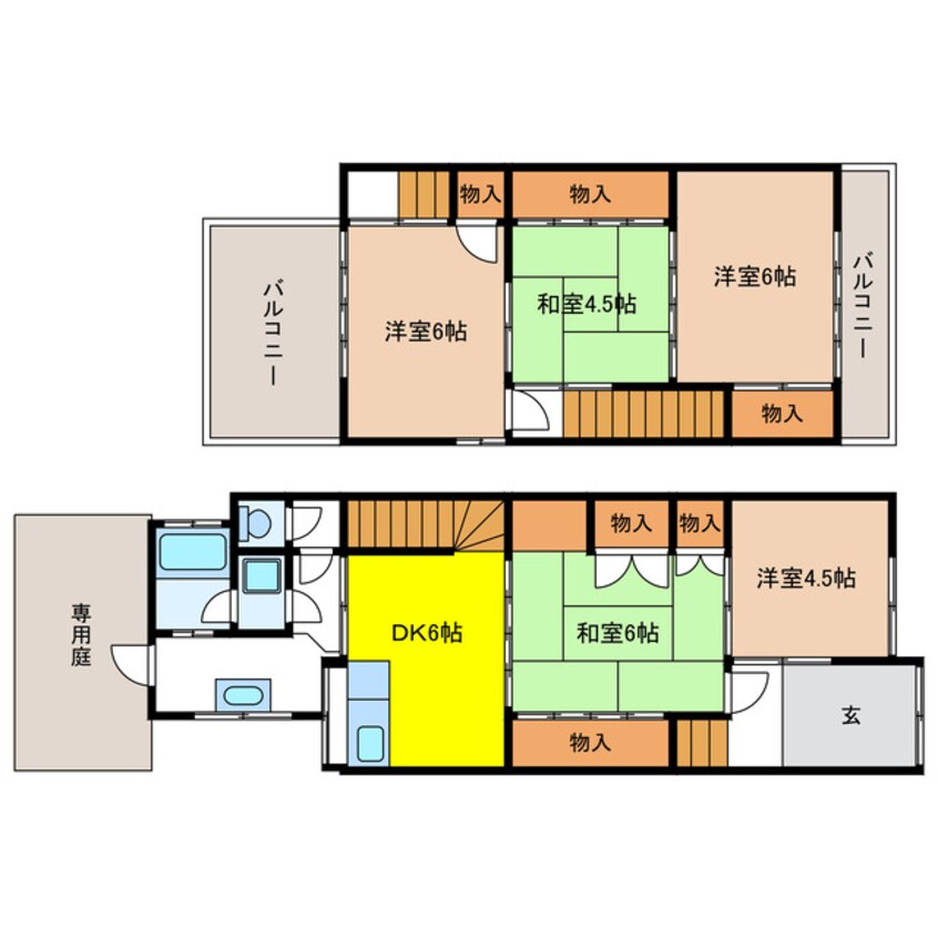 間取図 イージー大垣