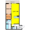 D-ROOM南高橋町WEST 1LDKの間取り