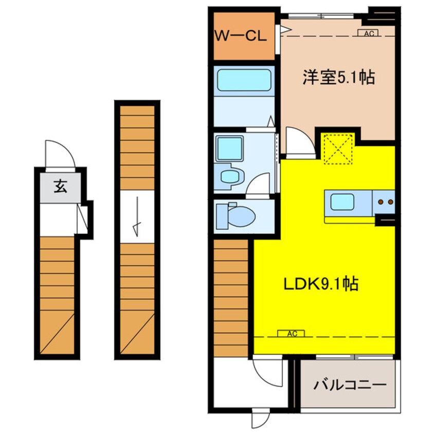 間取図 ルート258