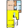 フィオーレ笠木　A 1LDKの間取り