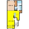 フィオーレ笠木　A 1LDKの間取り