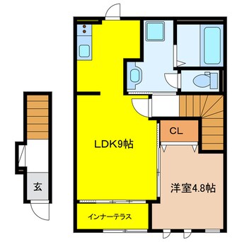 間取図 ヴァイオレット