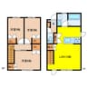 アネシス荒尾 3LDKの間取り