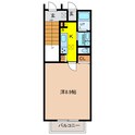 メゾンアクアの間取図