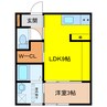 INTEGRAL ARAO 1LDKの間取り