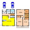 ゆずり葉墨俣貸家 3LDKの間取り