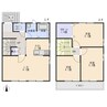 津村町借家 3LDKの間取り