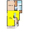コンフォート新開 1LDKの間取り