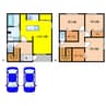 見取町 white house 3LDKの間取り