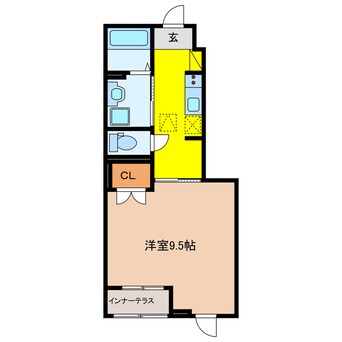 間取図 ケセラセラ　サン