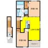 モナ　ａ 2LDKの間取り