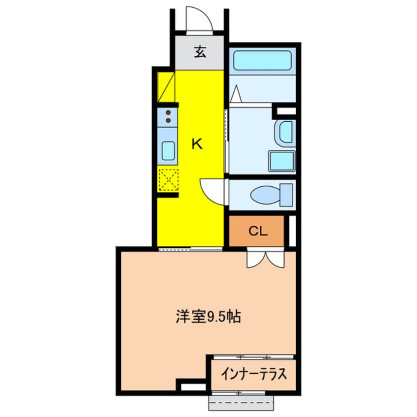 間取図 ラ・パルテンツァ