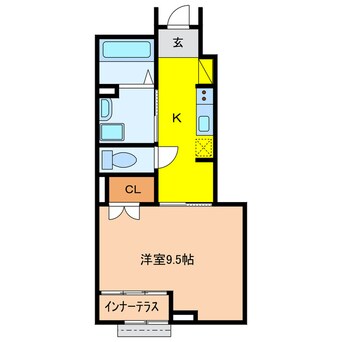 間取図 ラ・パルテンツァ