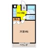 モアメゾン領家 1Kの間取り