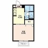 ブルーメ 1DKの間取り