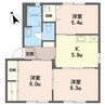 メゾン薫B 3Kの間取り