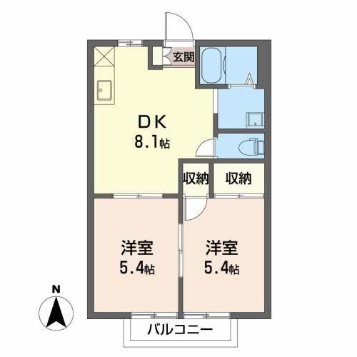 間取り図 ピースフル高橋