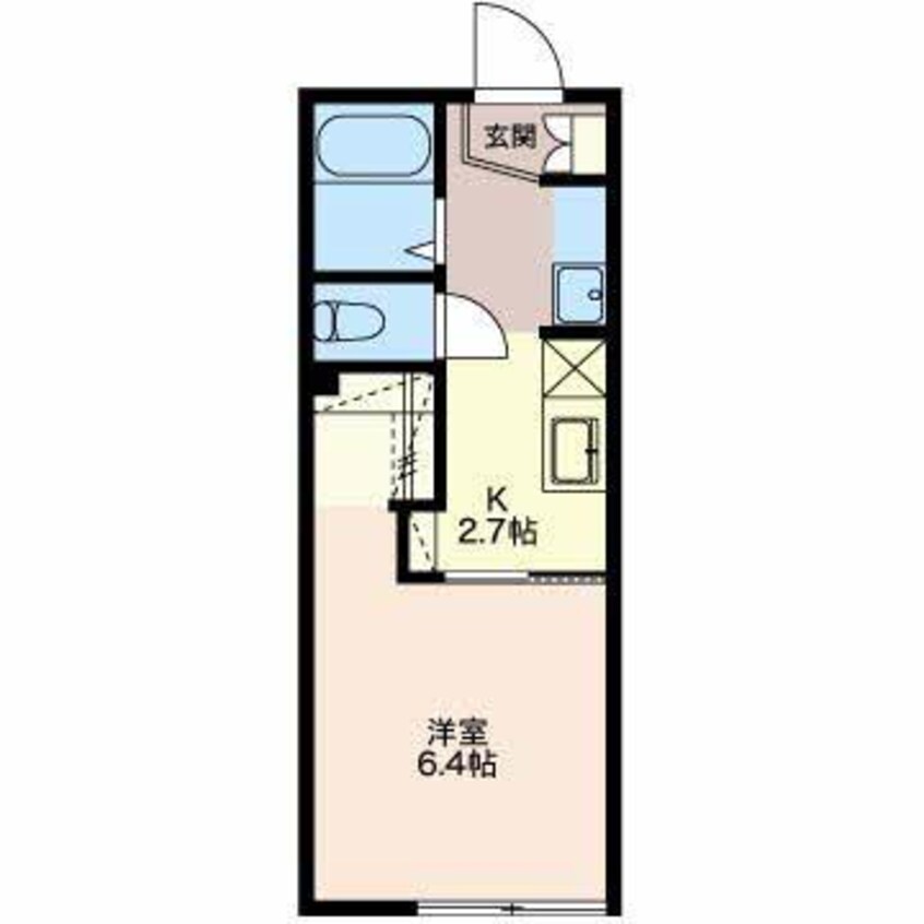 間取図 グリーンコーポ西大垣A