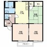 スリーゼB 3DKの間取り