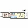シャーメゾン大垣郭町 1LDKの間取り