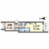シャーメゾン大垣郭町 1LDKの間取り