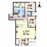 リオリエントプレミアス 3LDKの間取り