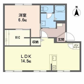 間取図 プロムナードFUKUTA  C