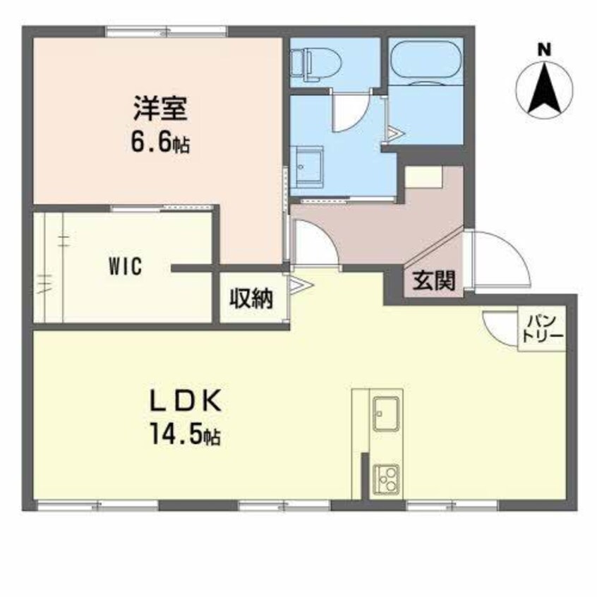 間取図 プロムナードFUKUTA  C
