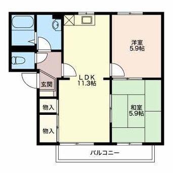 間取図 SUN VILLAGE YOSIDA