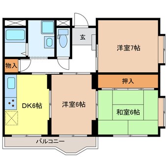 間取図 メリーホームⅠ