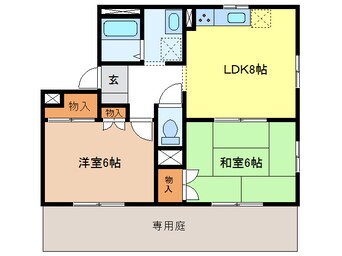 間取図 エルフローラ宇佐