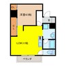 コーポレーションＴ＆Ｔ　Ａ棟 1LDKの間取り